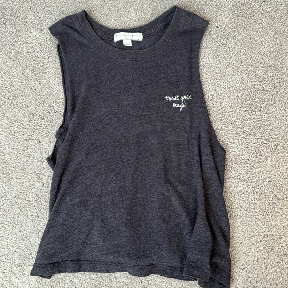“Trust Your Magic” Spiritual Gangster crop top